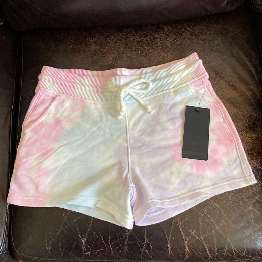 90° Degree by Reflex Unicorn Bomb Tie Dye Shorts